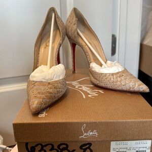 Christian Louboutin Iriza 100 Liege Embosse